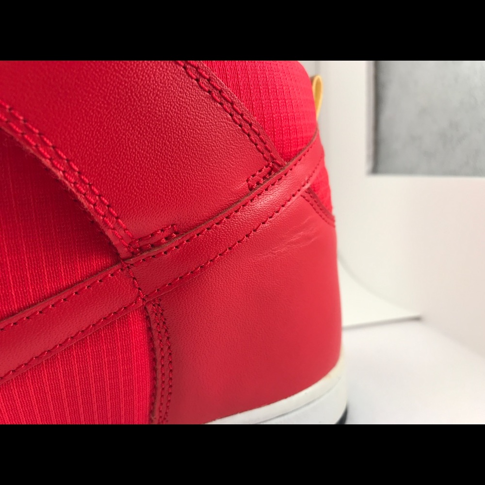 SOLD Nike Dunk High USA Olympic University Red - Picture 9 of 11
